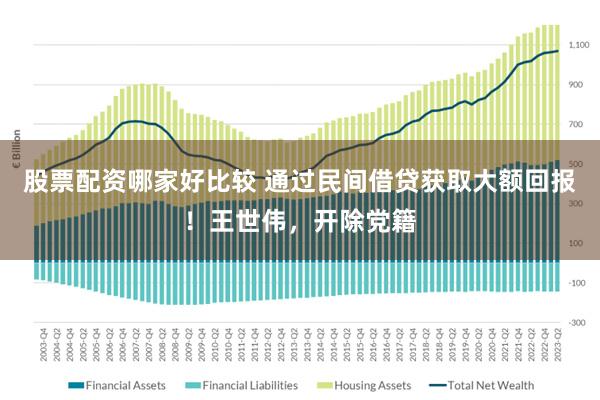 股票配资哪家好比较 通过民间借贷获取大额回报！王世伟，开除党籍