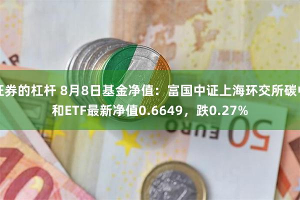 证券的杠杆 8月8日基金净值：富国中证上海环交所碳中和ETF最新净值0.6649，跌0.27%