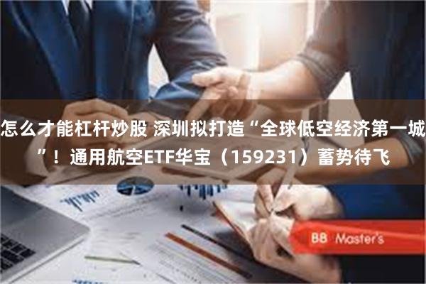 怎么才能杠杆炒股 深圳拟打造“全球低空经济第一城”！通用航空